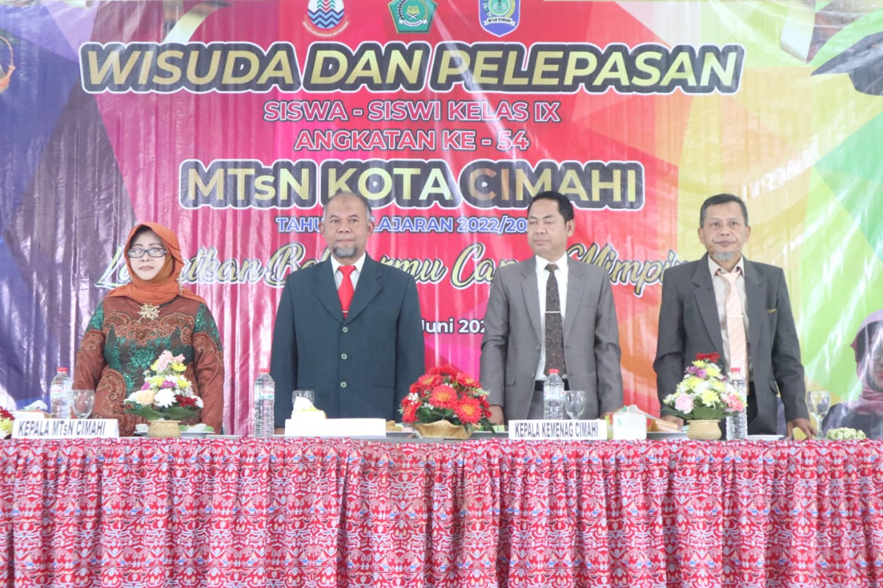 GELARAN WISUDA DAN PELEPASAN SISWA KELAS 9 ANGKATAN 54 TAHUN 2023 MTsN KOTA CIMAHI. GELARAN WISUDA DAN PELEPASAN SISWA KELAS 9 ANGKATAN 54 TAHUN 2023 MTsN KOTA CIMAHI.