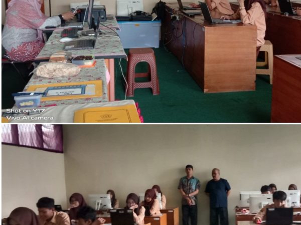 MTsN Kota Cimahi Sukses Gelar Gladi Asesmen Nasional Berbasis Komputer (ANBK)