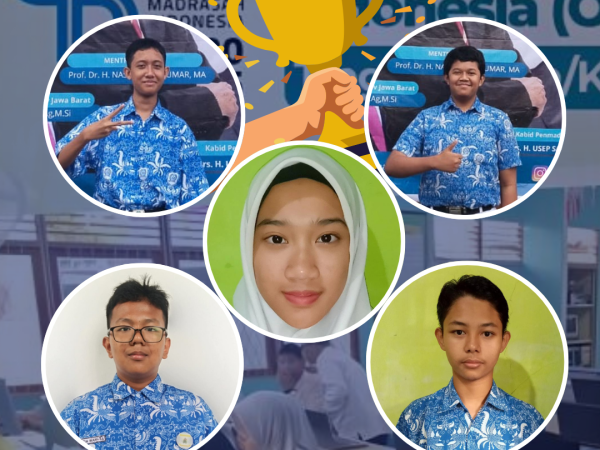 Lima Siswa MTsN Kota Cimahi Lolos OMI Provinsi