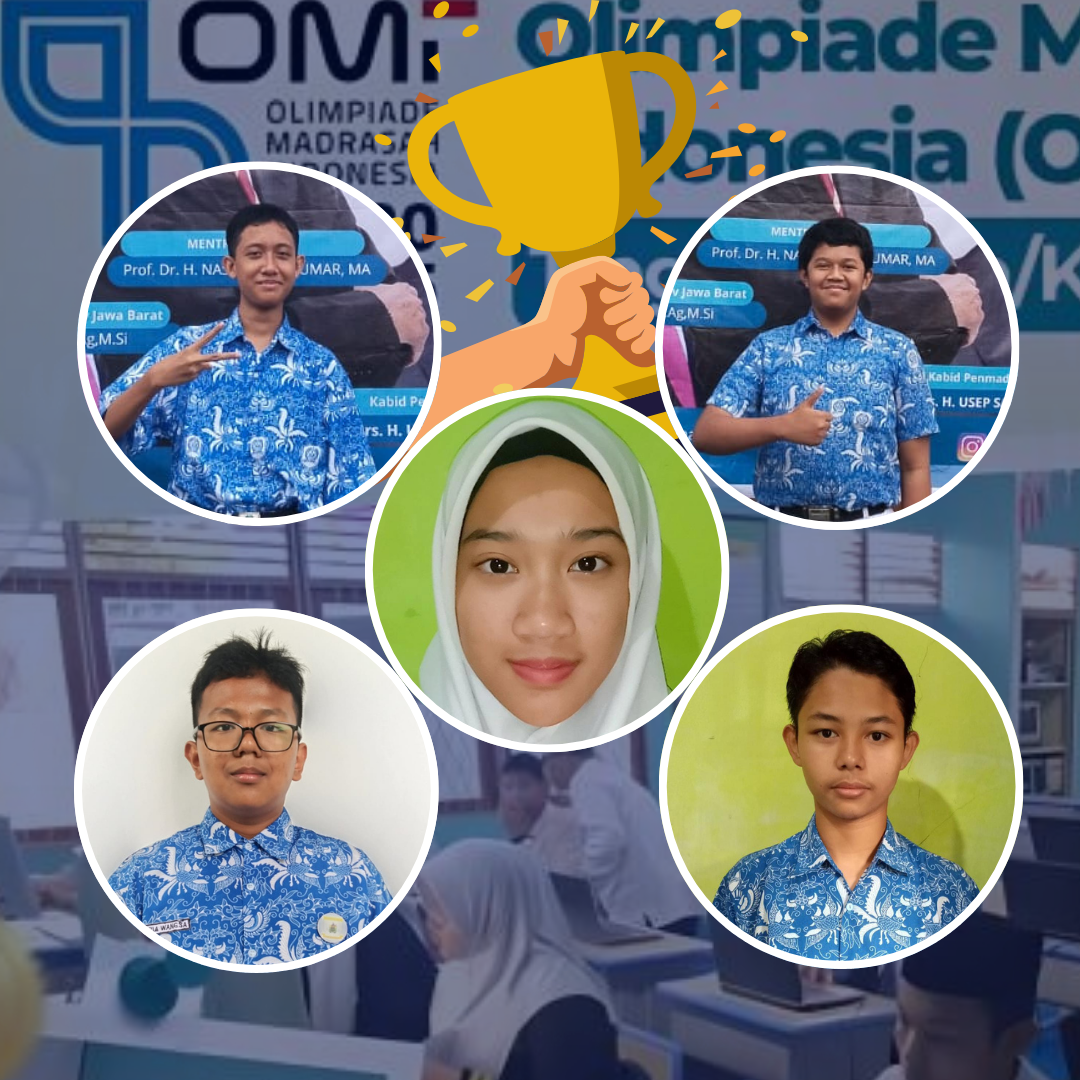 Lima Siswa MTsN Kota Cimahi Lolos OMI Provinsi