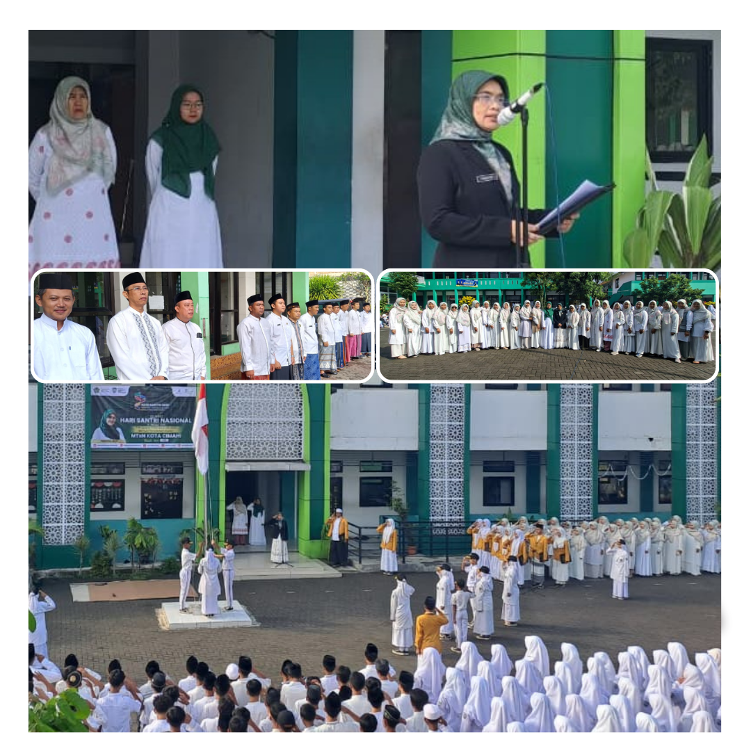MTsN Kota Cimahi Gelar Upacara Hari Santri Nasional 2025