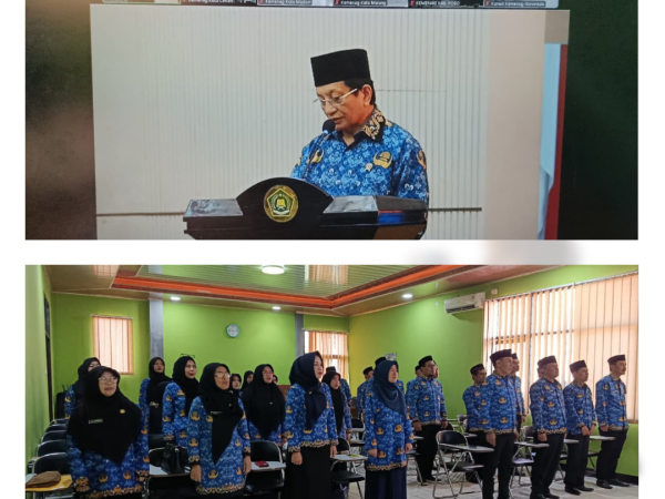 Tiga GTK MTsN Kota Cimahi Dilantik Sebagai Dewan Pengurus KORPRI Unit Kemenag Cimahi Periode 2025-2030
