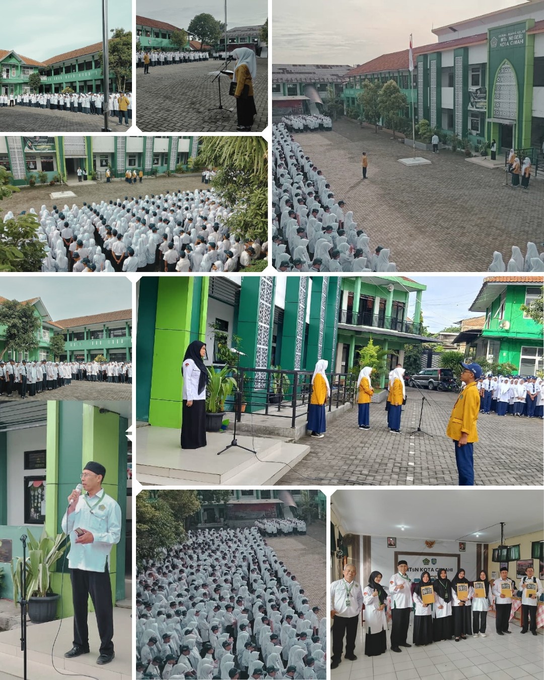 Pelaksanaan ASAS Resmi Dibuka, Kepala MTsN Kota Cimahi Tekankan Pentingnya Karakter dalam Ujian Akhir Semester