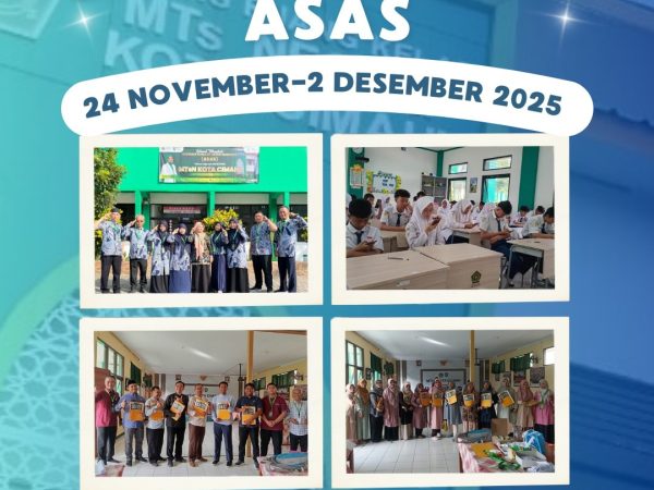 ASAS Berbasis Digital di MTsN Kota Cimahi Berjalan Lancar Diikuti 1.035 Siswa