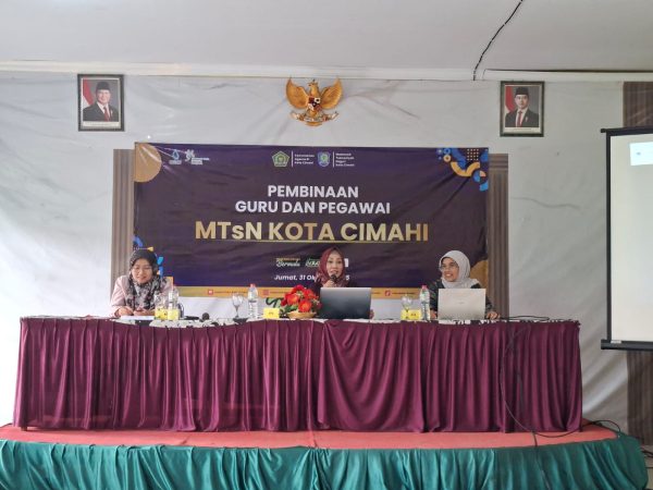 Guru Adaptif, Siswa Bahagia: Pembinaan oleh Kasi Penmad Kemenag Kota Cimahi