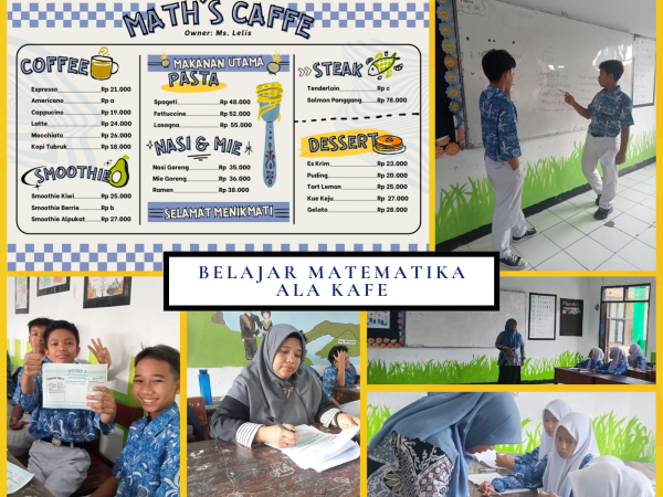 Belajar Matematika Ala Kafe: Serunya Kelas VIII F Bermain Peran Jadi Kasir!