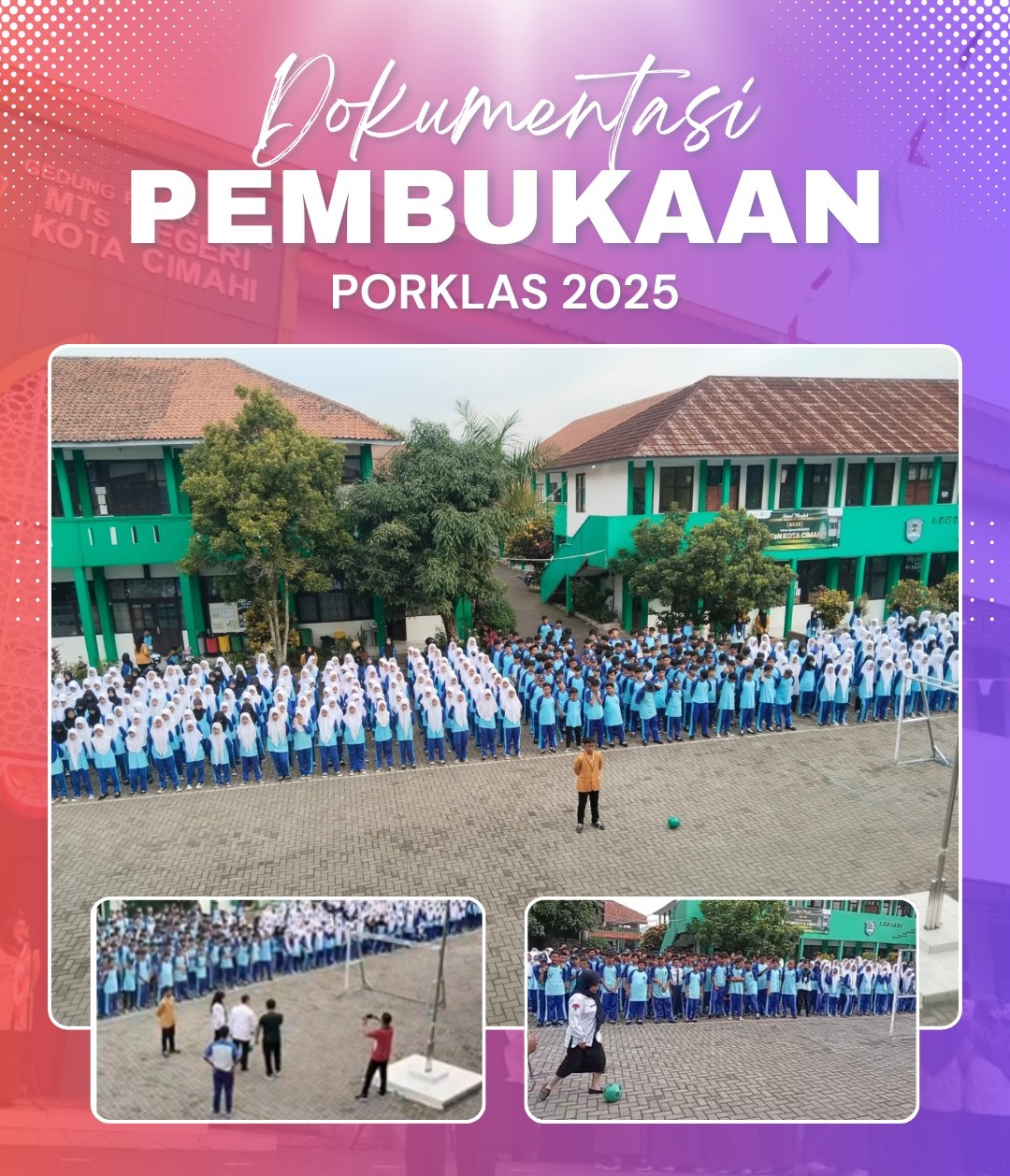 Porklas Resmi Dibuka, Kamad sampaikan Pentingnya Sportivitas