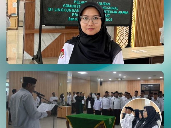 Profil  Sri Febiarti, Kepala TU MTsN Kota Cimahi yang Baru Dilantik Kepala Kanwil Kemenag Jabar