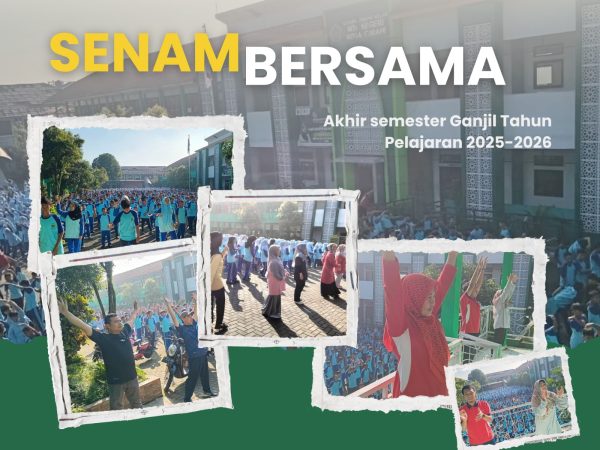 Senam Bersama Akhir Semester Berlangsung Meriah dan Penuh Semangat
