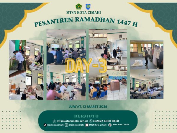 Pesantren Ramadan 1447 H MTsN Kota Cimahi Ditutup dengan Dauroh Al-Qur’an dan Buka Puasa Bersama