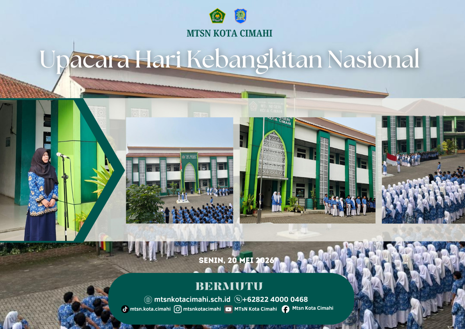 MTsN Kota Cimahi Peringati Hari Kebangkitan Nasional dengan Semangat Bangkit Bersama