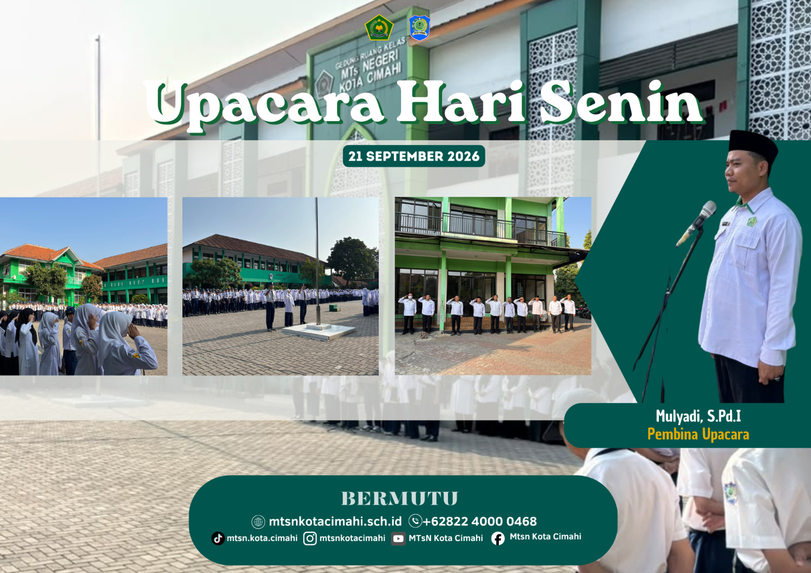 Lewat Selembar Uang, MTsN Kota Cimahi Ajarkan Makna Nilai Diri kepada Siswa Lewat Selembar Uang, MTsN Kota Cimahi Ajarkan Makna Nilai Diri kepada Siswa
