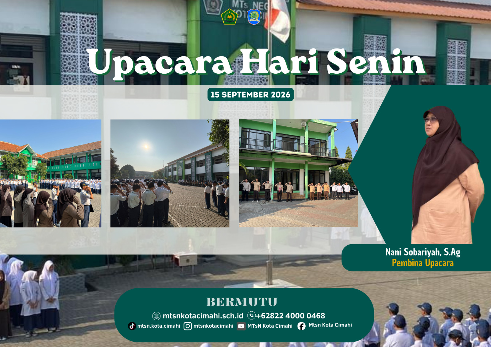 MTsN Kota Cimahi Galakkan Gerakan Bebas Sampah, Siswa Diajak Disiplin Memilah Sampah MTsN Kota Cimahi Galakkan Gerakan Bebas Sampah, Siswa Diajak Disiplin Memilah Sampah